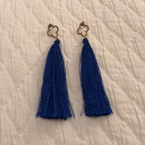 Blue Earrings